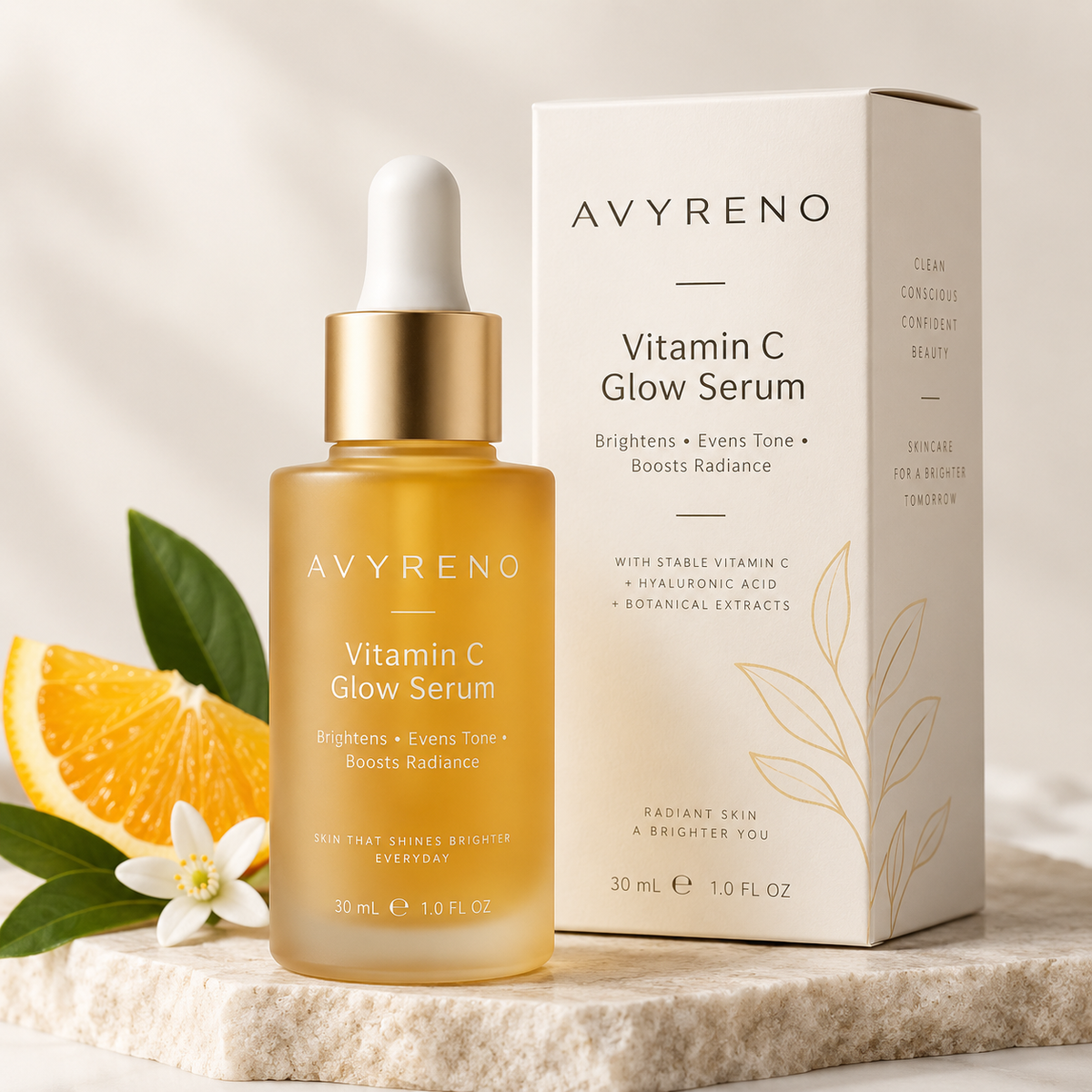 AVYRENO Vitamin C Glow Serum